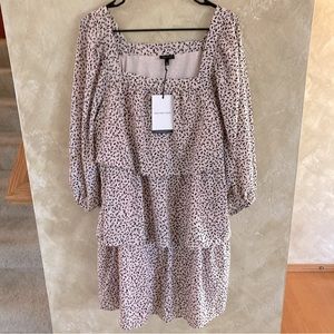 Who What Wear Tiered Dress